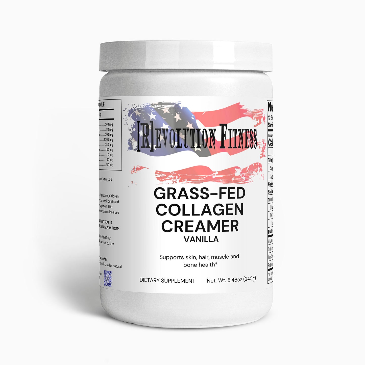 Grass-Fed Collagen Creamer (Vanilla)