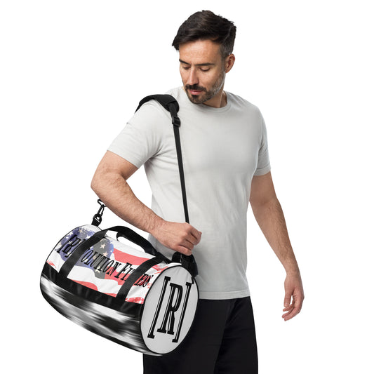 All-over print gym bag