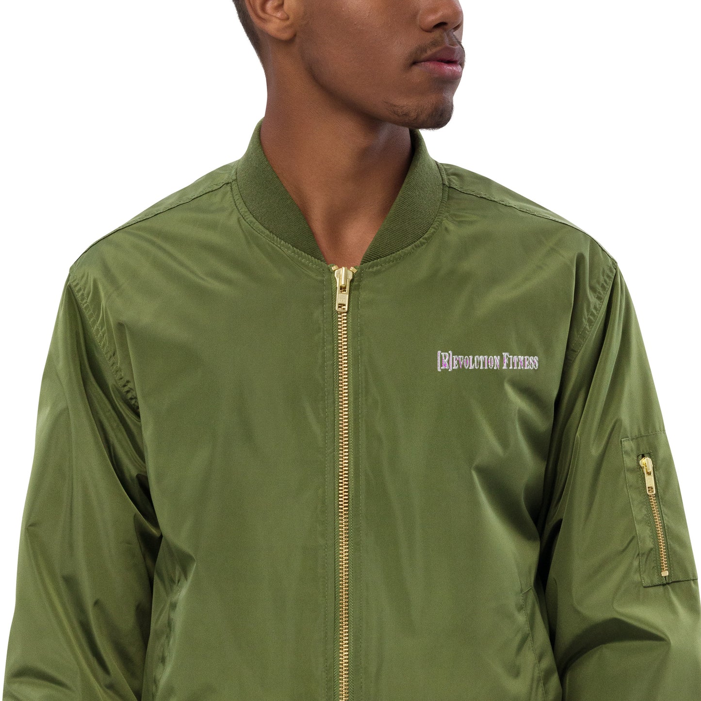 Premium recycled bomber jacket